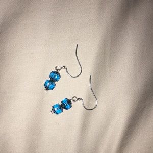 Blue earrings